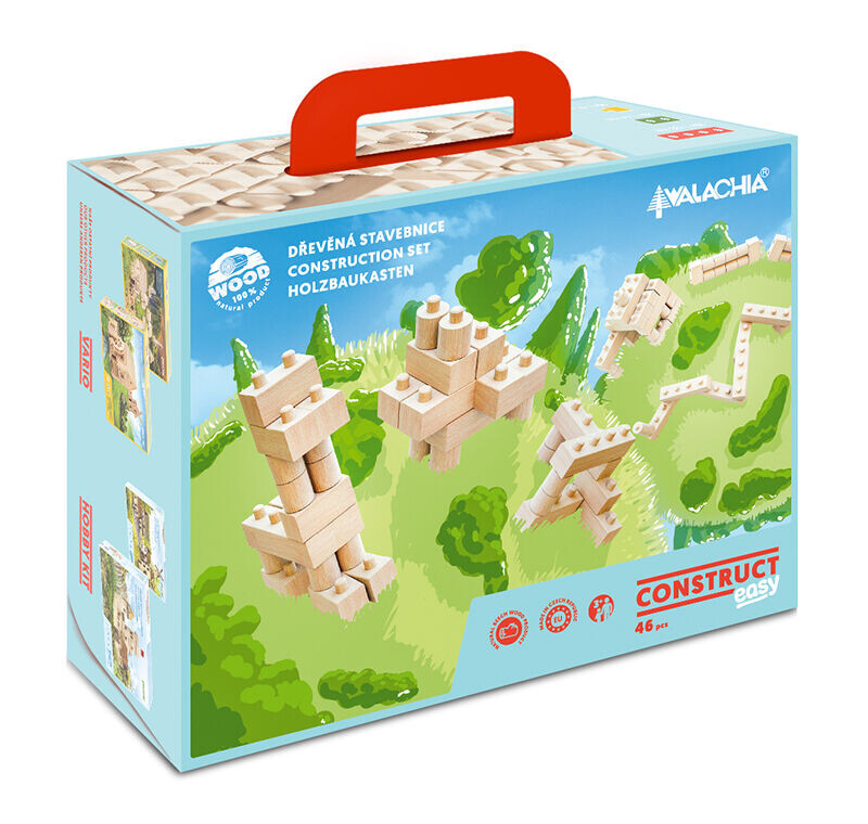 Walachia Construct Easy stavebnice 46 dílů